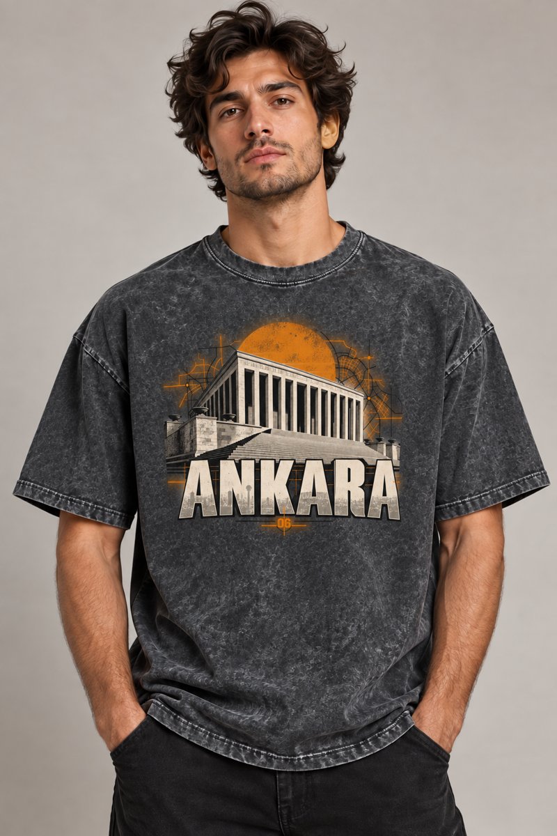 Ankara baskılı tişört