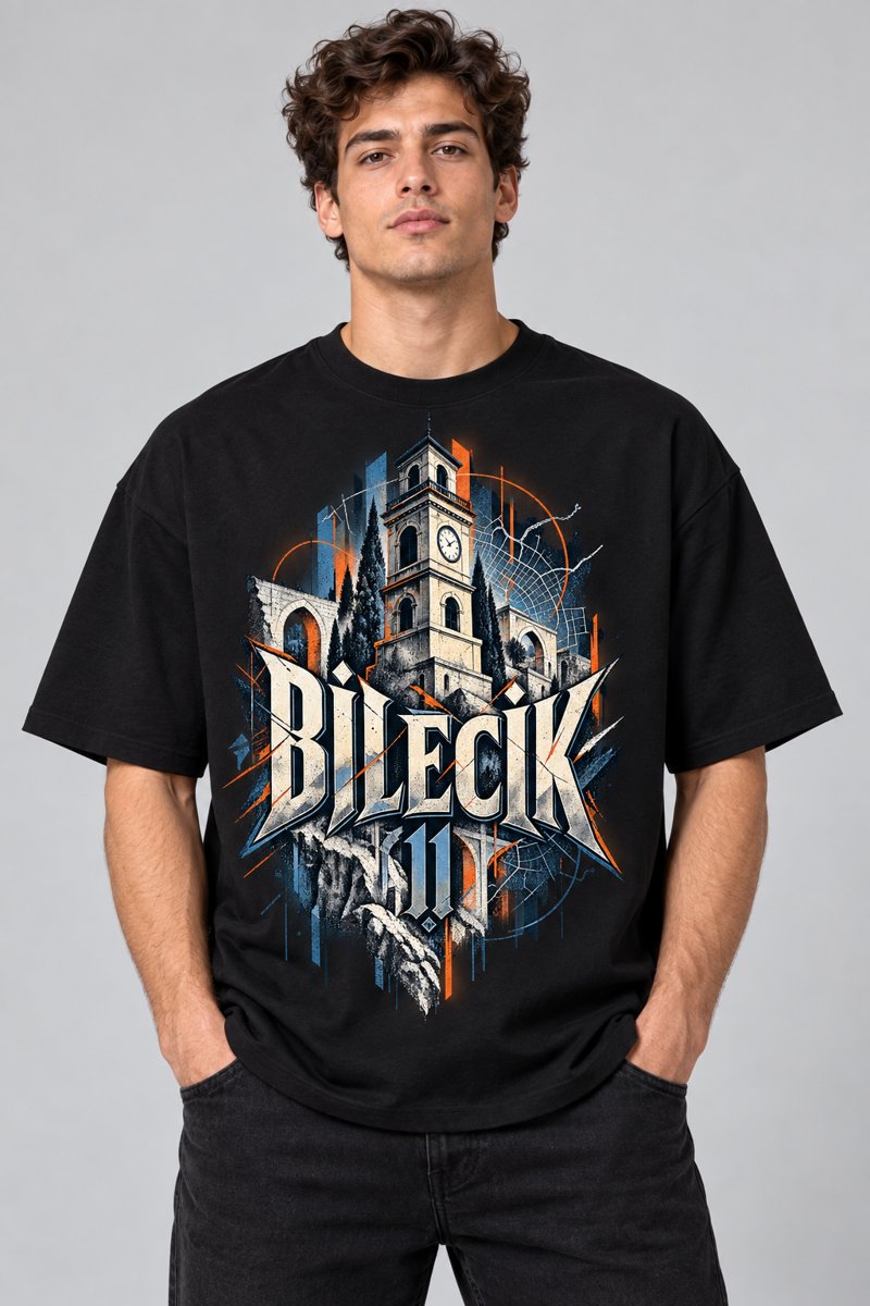 Bilecik baskılı tişört