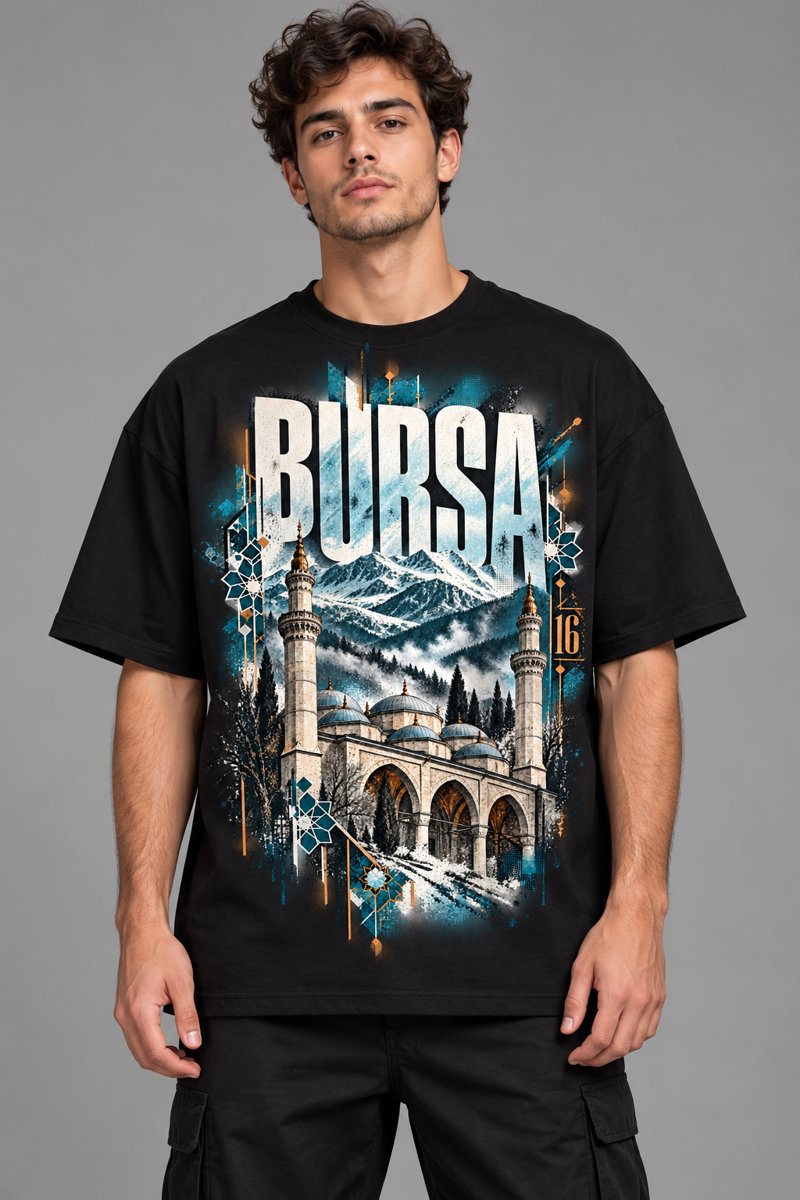 Bursa baskılı tişört