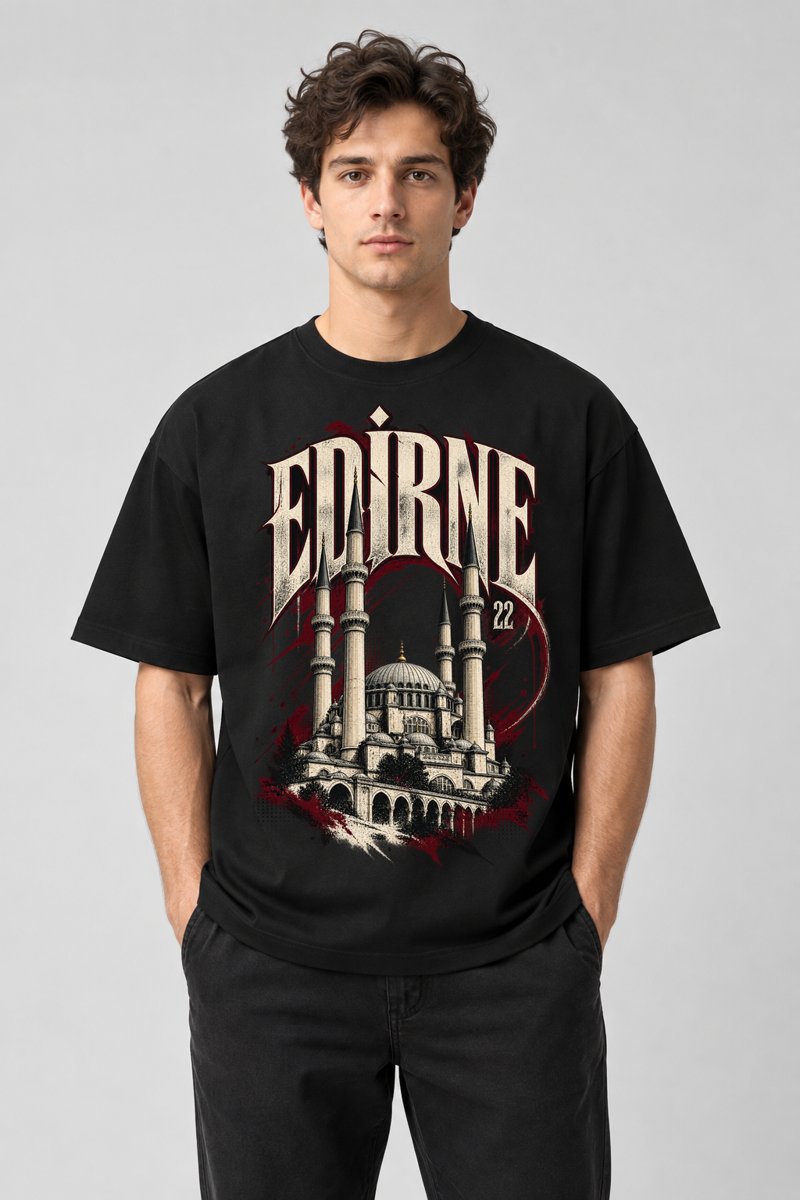 Edirne baskılı tişört