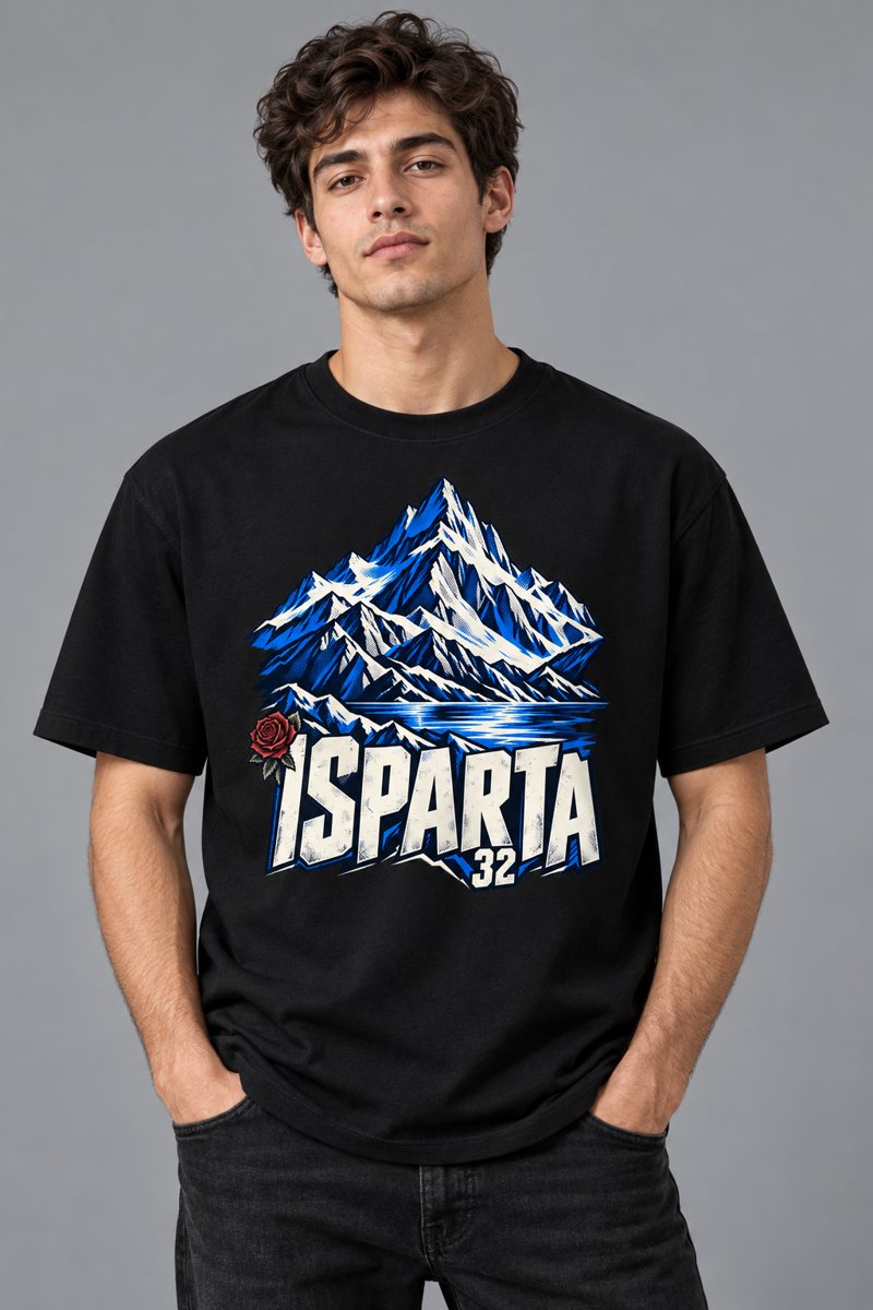 Isparta baskılı tişört