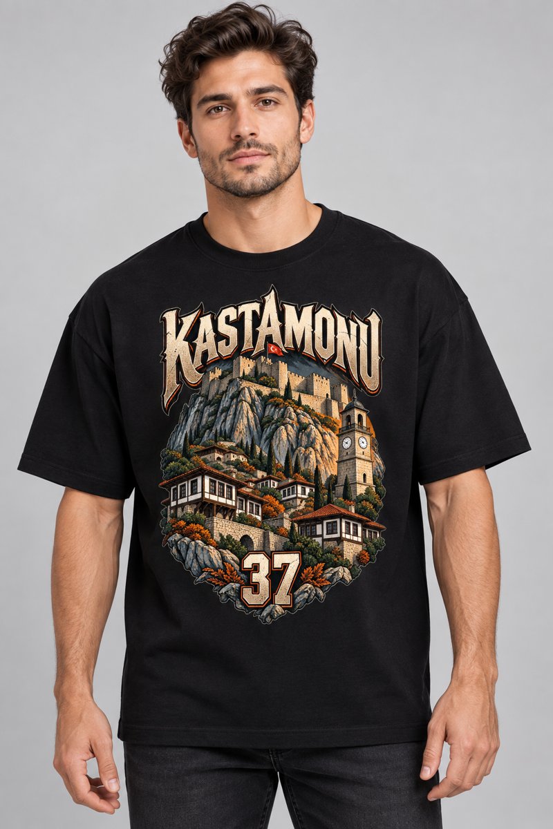 Kastamonu baskılı tişört