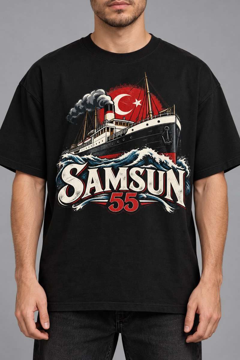 Samsun baskılı tişört
