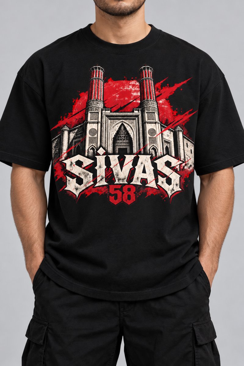 Sivas baskılı tişört