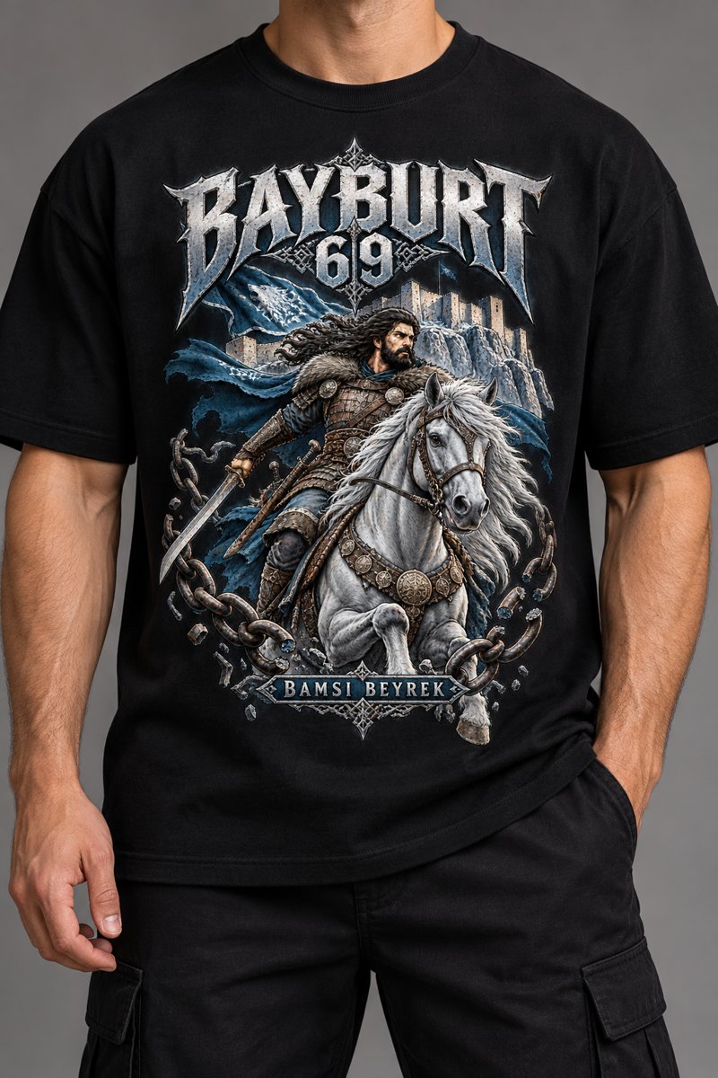 Bayburt baskılı tişört