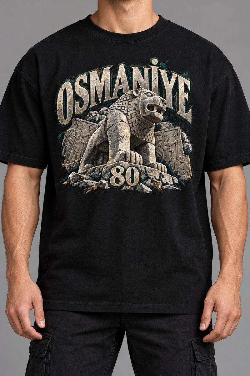 Osmaniye baskılı tişört