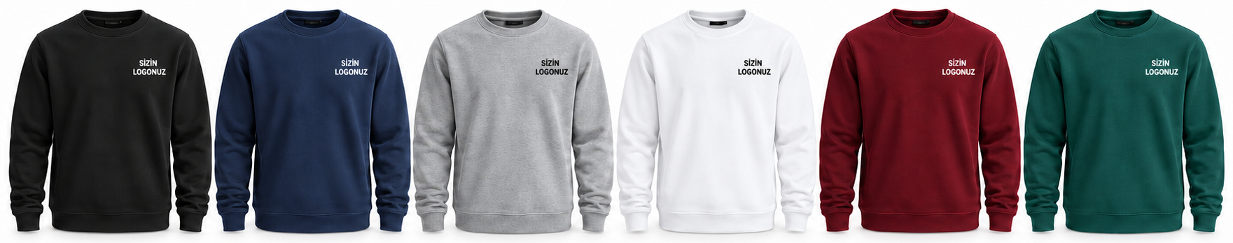 Bisiklet yaka sweatshirt — katalog görseli