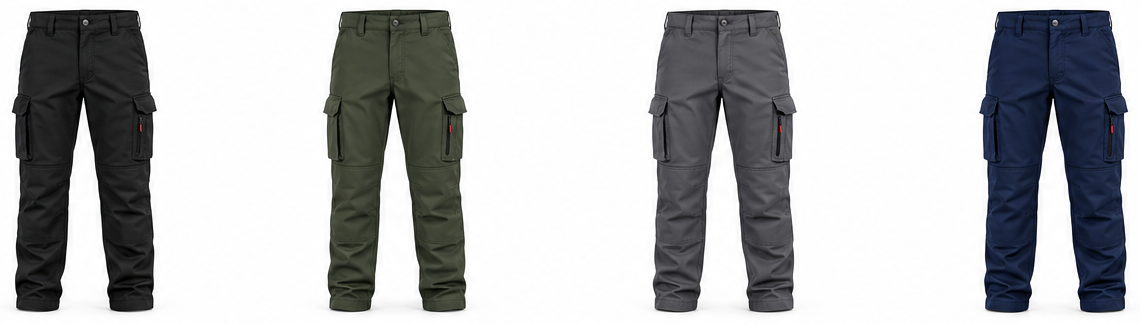 Softshell iş pantolonu — katalog görseli