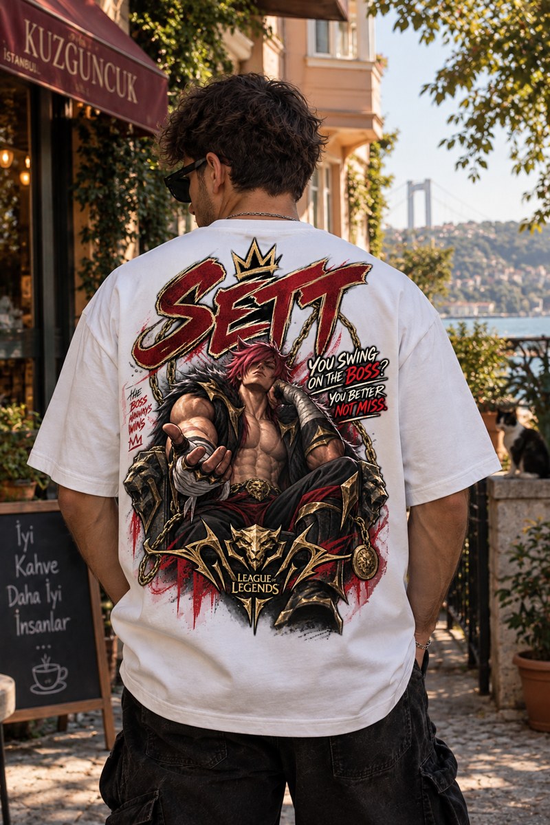 Sett baskılı tişört